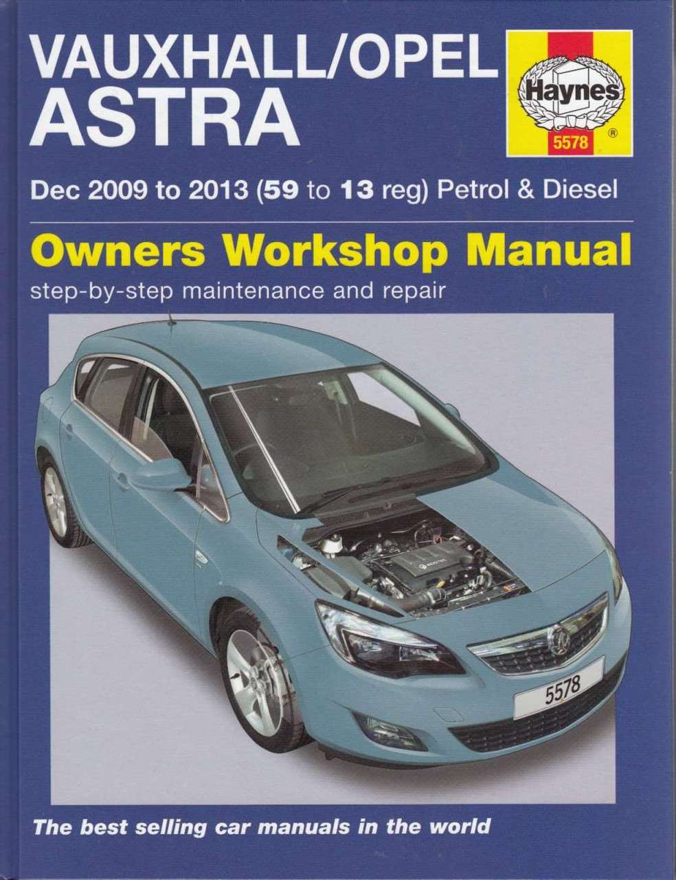 vauxhall astra opel astra petrol turbo diesel workshop manual rh automotobookshop com au 2005 Holden Astra Holden Astra Coupe